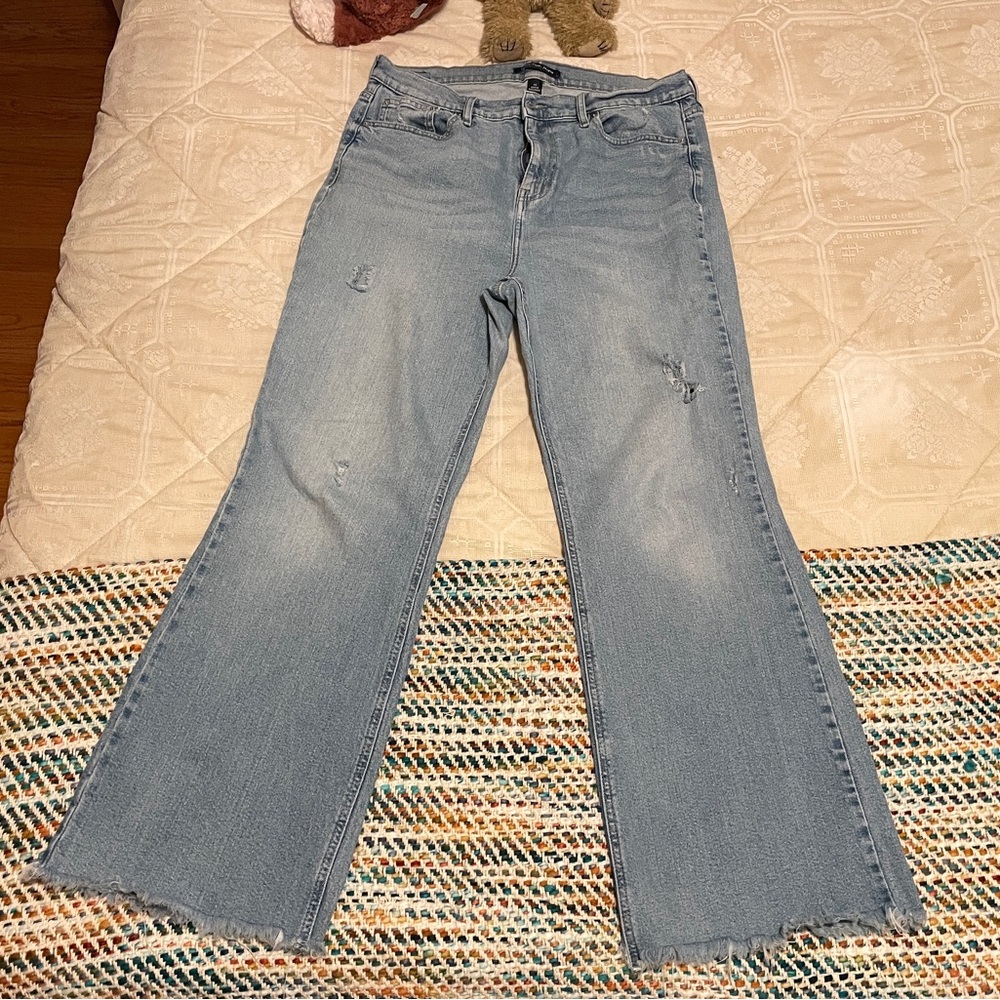 Calvin Klein 70s High Rise Flare Jeans